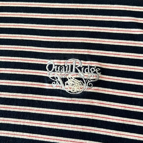Fairway & Greene Quail Ridge Golf Polo - Stripes 100% mercerized cotton - L - Picture 3 of 8